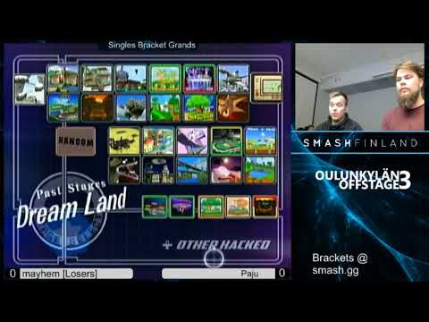 Oulunkylän Offstage 3 - Melee Singles - Grand Finals - Mayhem(Falco, Fox) vs Paju(Peach)