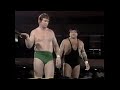 Roddy Piper & Wahoo McDaniel in action   Worldwide Sept 17th, 1983