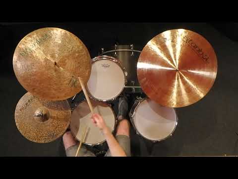 Istanbul Agop Signature Flat Ride Cymbal 18" 1578 grams AGRF18