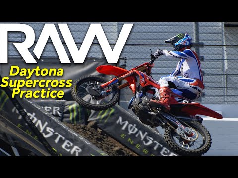 Daytona Supercross Practice RAW - Motocross Action Magazine