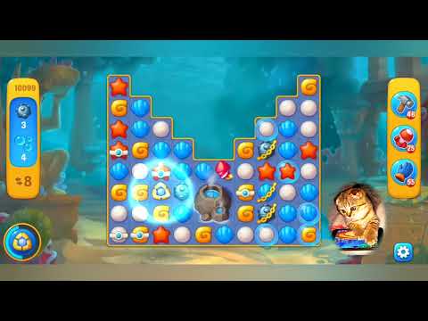 Fishdom 2022, no Boosters,  10099  level  -  прохождение без бустеров,  10099  уровень.