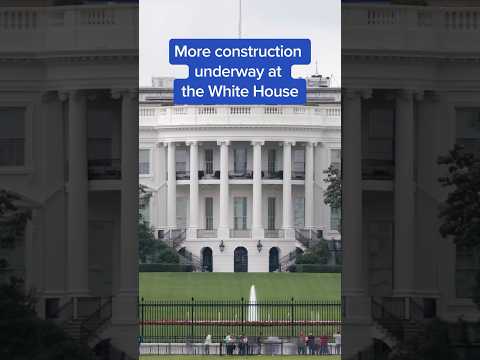 More construction underway at the White House