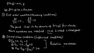 Download the video "Optimization of Functions of Several Variables || Full Concept || Mathematics || Calculus"