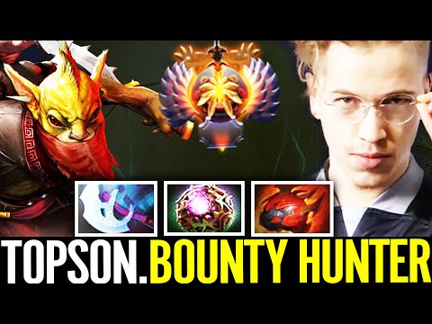 TOPSON Bounty Hunter [FULL GAMEPLAY] - Pro Midlane Guide | Dota 2 IMMORTAL GAMEPLAY