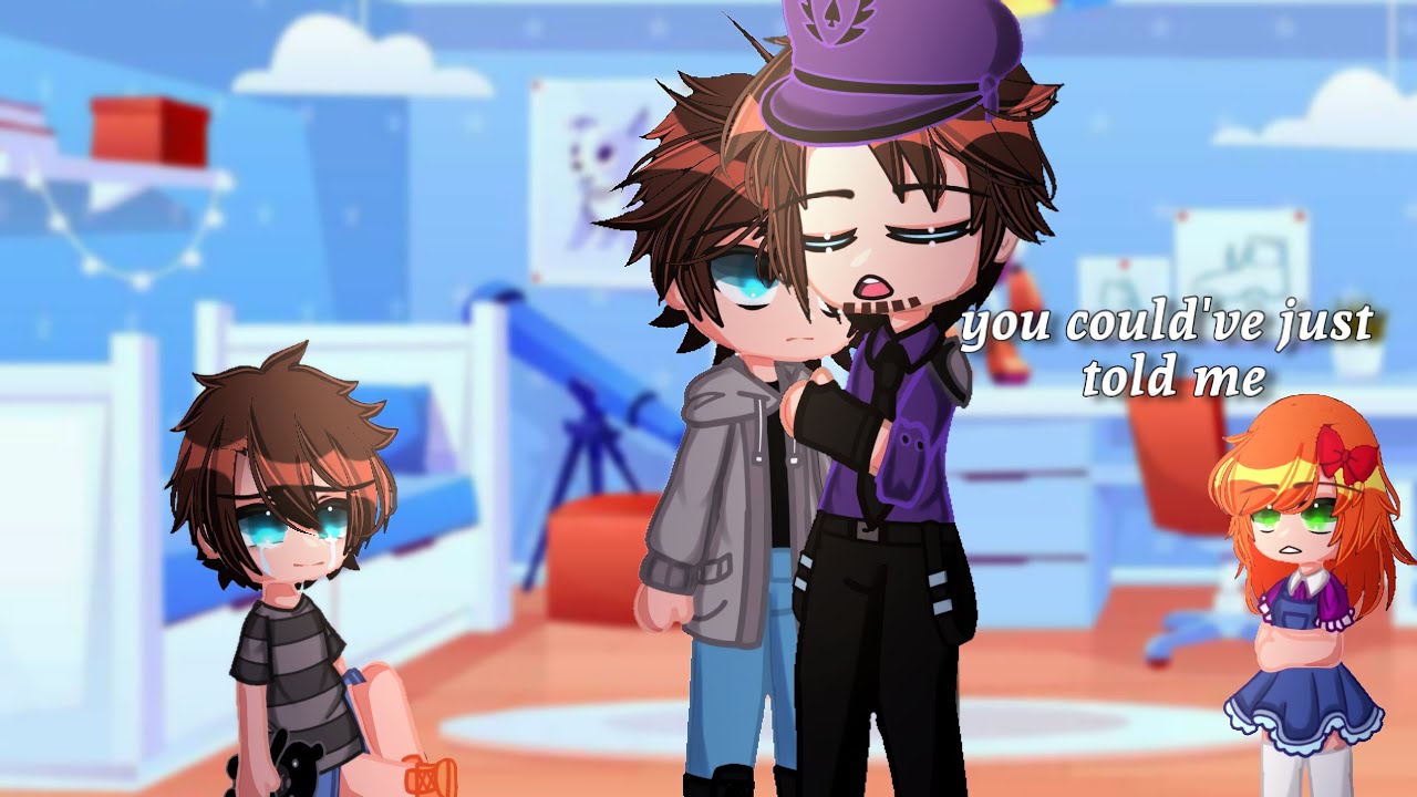I just wanna be loved... || Gacha Meme || Past Afton Family