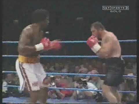 Lennox Lewis-Justin Fortune 02-07-1995 highlights boxing video