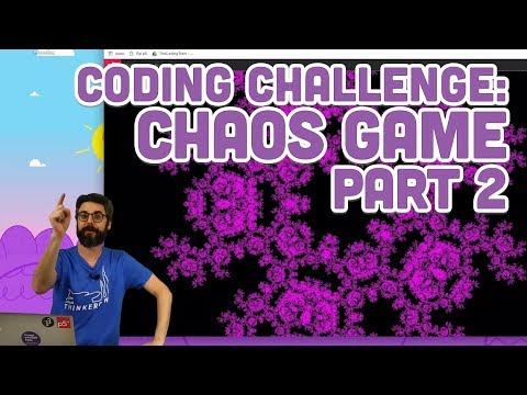編碼挑戰#123.2。混沌遊戲第二部 (Coding Challenge #123.2: Chaos Game Part 2)