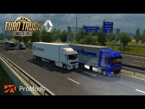 ETS2 I Renault Premium ★ Mit Schenker durch die Benelux ★ #609 ProMods-Tour [Deutsch/HD]