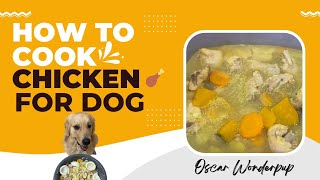 How to cook Chicken for Dogs