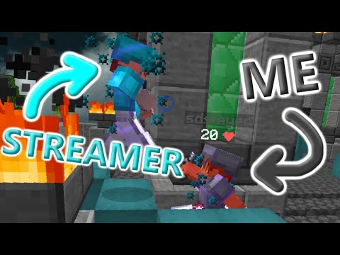 Causing a Twitch Partner to Rage in Bedwars!