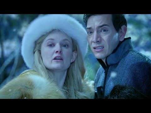 Once Upon A Time 7x09 Anastasia And Ella Fall Into Hole In Ice - Marcus Saves Only Ella Scene