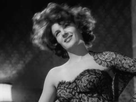 Corinne Calvet attempting to blackmail Claude Rains in Rope of Sand (no sound)