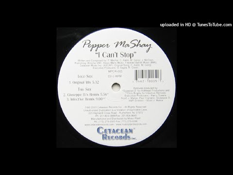 Pepper Mashay | I Can't Stop (Original Mix)