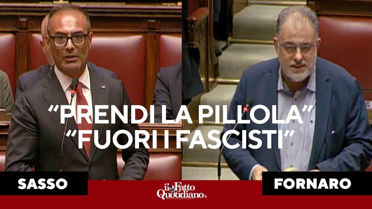 Patente antifascista, Sasso attacca: "Prendi la pillola!". La replica: "Il nazismo è un crimine"