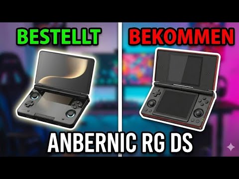 Anbernic RG DS - ein guter Nintendo DS Ersatz, aber reicht das? (Vergleich mit AYN THOR)