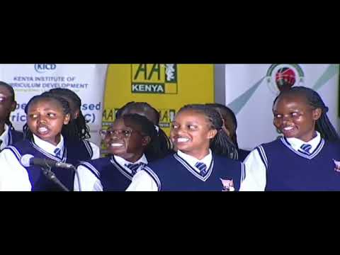 Karen C Girls High School performing Safari ya Samburu by Les Wanyika during national #KMF2024