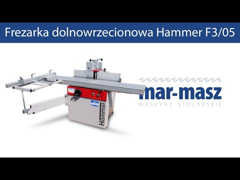 Frezarka dolnowrzecionowa Hammer F3/05 - Mar-Masz | Woodworking Machines