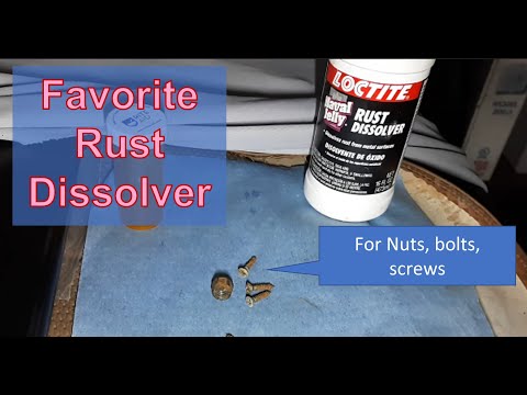 Best Rust Dissolver for Nuts, Bolts and Screws - Naval Jelly