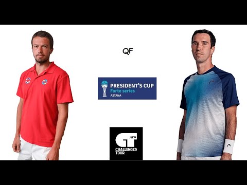 Evgeny Karlovskiy vs Mikhail Kukushkin | Challenger Astana QF