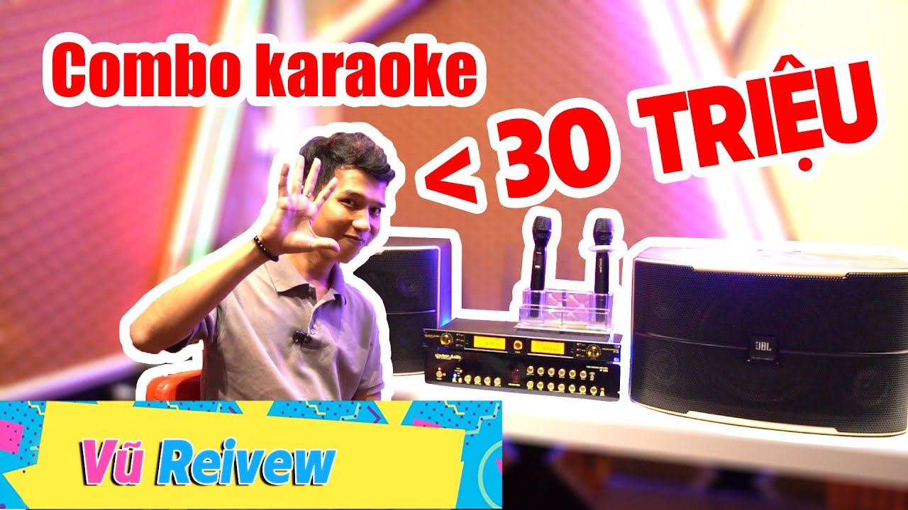 video Loa Karaoke JBL Pasion 10 Chính Hãng 0