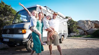 Family of Four from Norway Living Fulltime Van Life 🇳🇴