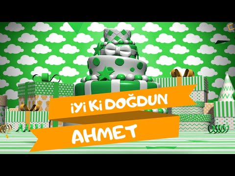 İyi ki doğdun AHMET | Karadeniz Versiyon