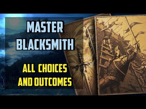 Master Blacksmith All choices - Thronebreaker the Witcher Tales - (The Collaborator)