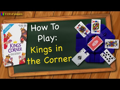 How to play Kings in the Corner - YouTube