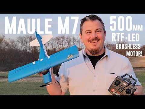 Mini Maule M7 - RTF with Brushless Motor & LED's - Maiden Flight + Unbox