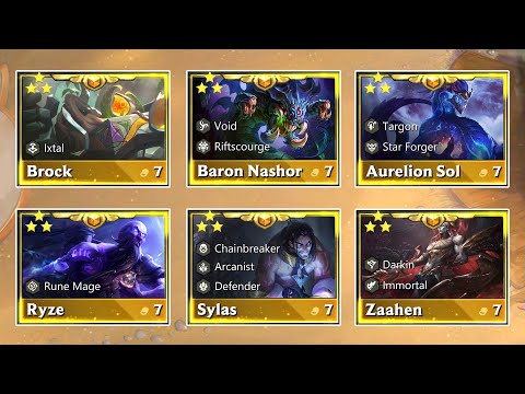 S16 ALL 7-Cost 3-Star!⭐⭐⭐