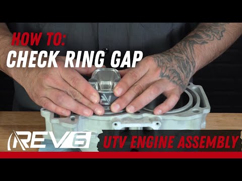 HOW TO: CHECK RING GAP - UTV/ATV Engine Assembly