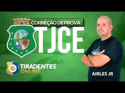 CORREÇÃO DA PROVA | TJCE | MATEMÁTICA | AIRLES JÚNIOR