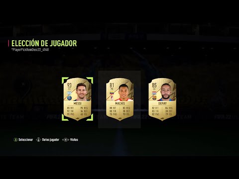 MESSI en PLAYER PICK 80+ | FIFA 22