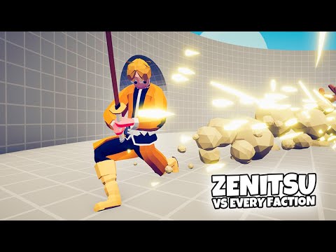 ZENITSU vs EVERY FACTION | TABS Totally Accurate Battle Simulator