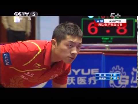 2013 China Trials for WTTC: XU Xin - FAN Zhendong [Full Match/Chinese]