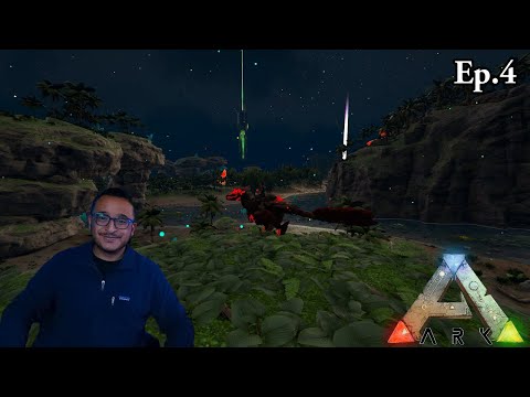 Taming A Crystal Deinonychus!!! | Ark: Crystal Isles Ep.4