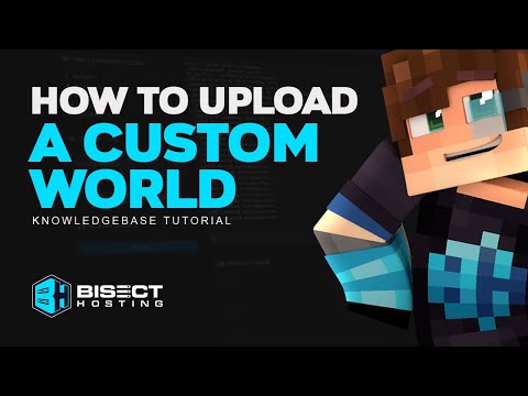 How to upload a world to your Minecraft server