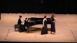 Junior Recital - Nicole Melissas, soprano and Ella Padawer, mezzo-soprano - February 24, 2017