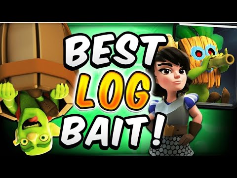 BEST BAIT DECK. LOG BAIT vs (HOG CYCLE, ELECTRO GIANT &MUSKET BAIT) #youtube #clashroyale #logbait .