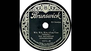 Savannah Syncopators (King Oliver) - Wa Wa Wa