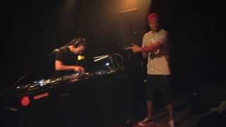 RONI SIZE & DYNAMITE MC dj set @ LIVING ROOM CLUB Lugano 14.12.2013