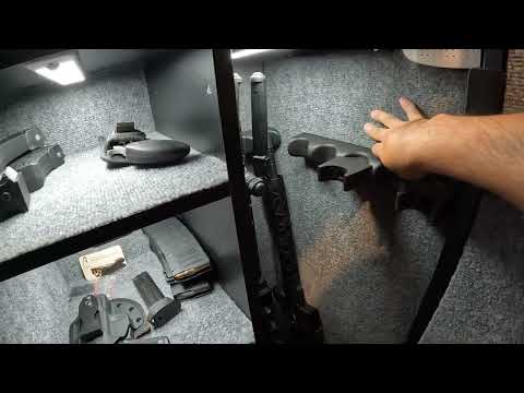 Stack On 18 Gun Cabinet with Upgrades