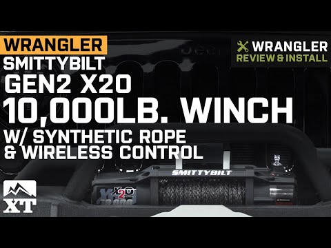 Smittybilt Gen2 X2O 10,000 lb. Winch w/ Synthetic Rope & Wireless Control Review & Install