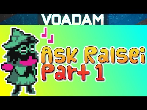Ask Ralsei Part 1 (Deltarune Comic Dub) With Susie, Lancer, and Kris!