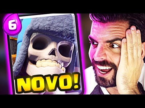 TESTEI O NOVO DECK DE GG ESQUELETO DO CLASH ROYALE!