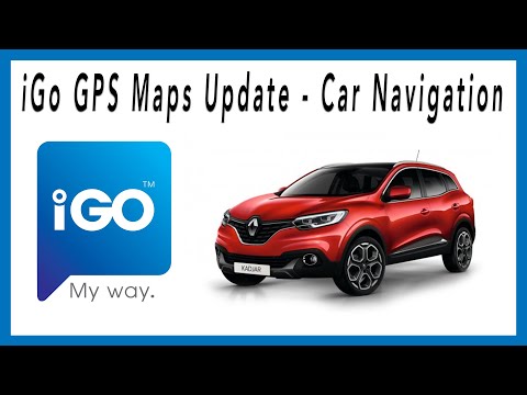 IGO PRIMO GPS MAPS UPDATE CAR NAVIGATION Video