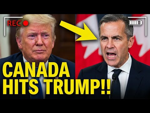 Trump LOSES IT as CANADA HITS HIM BACK !