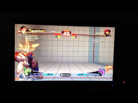 how tokido 16 hit daigo umehara combo with akuma
