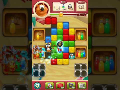 Toon Blast Level 3086 NO BOOSTERS - A S GAMING ✔️