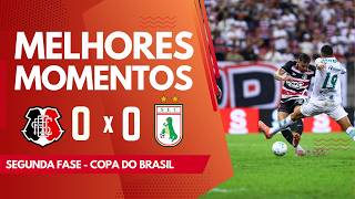 Santa Cruz 0(2)x(4)0 Sousa-PB - Melhores Momentos e pênaltis - Copa do Brasil - 05.03.2026